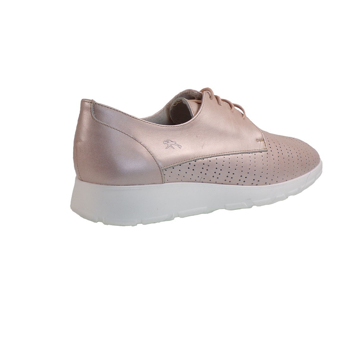 fluchos femme gynaikeia sneakers dermatina f0422 nude www