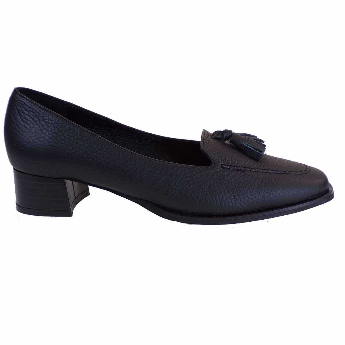 Katia Shoes Γυναικεία Παπούτσια Γόβες Κ32-5037 Μαύρο Δέρμα φωτογραφία