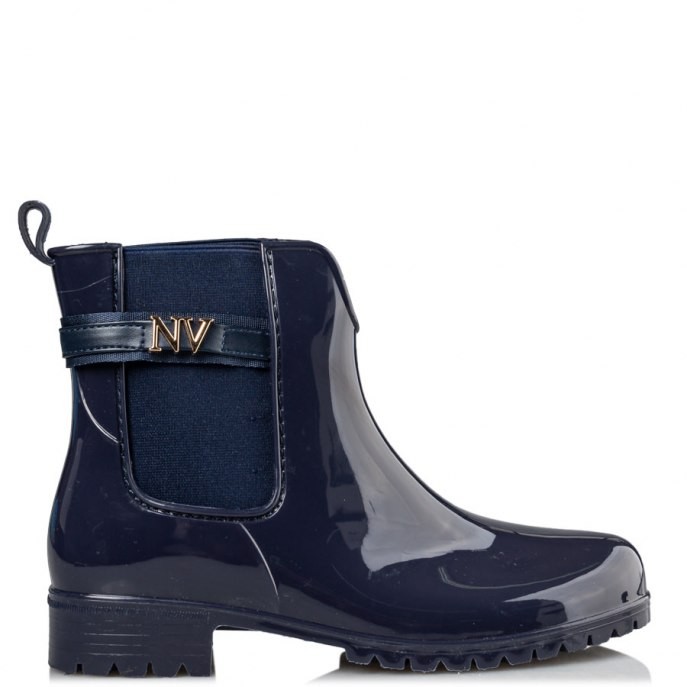 Miss NV Γυναικεία Μποτάκια Γαλοτσάκια RAIN BOOTIES V22-14023-91 Μπλέ φωτογραφία