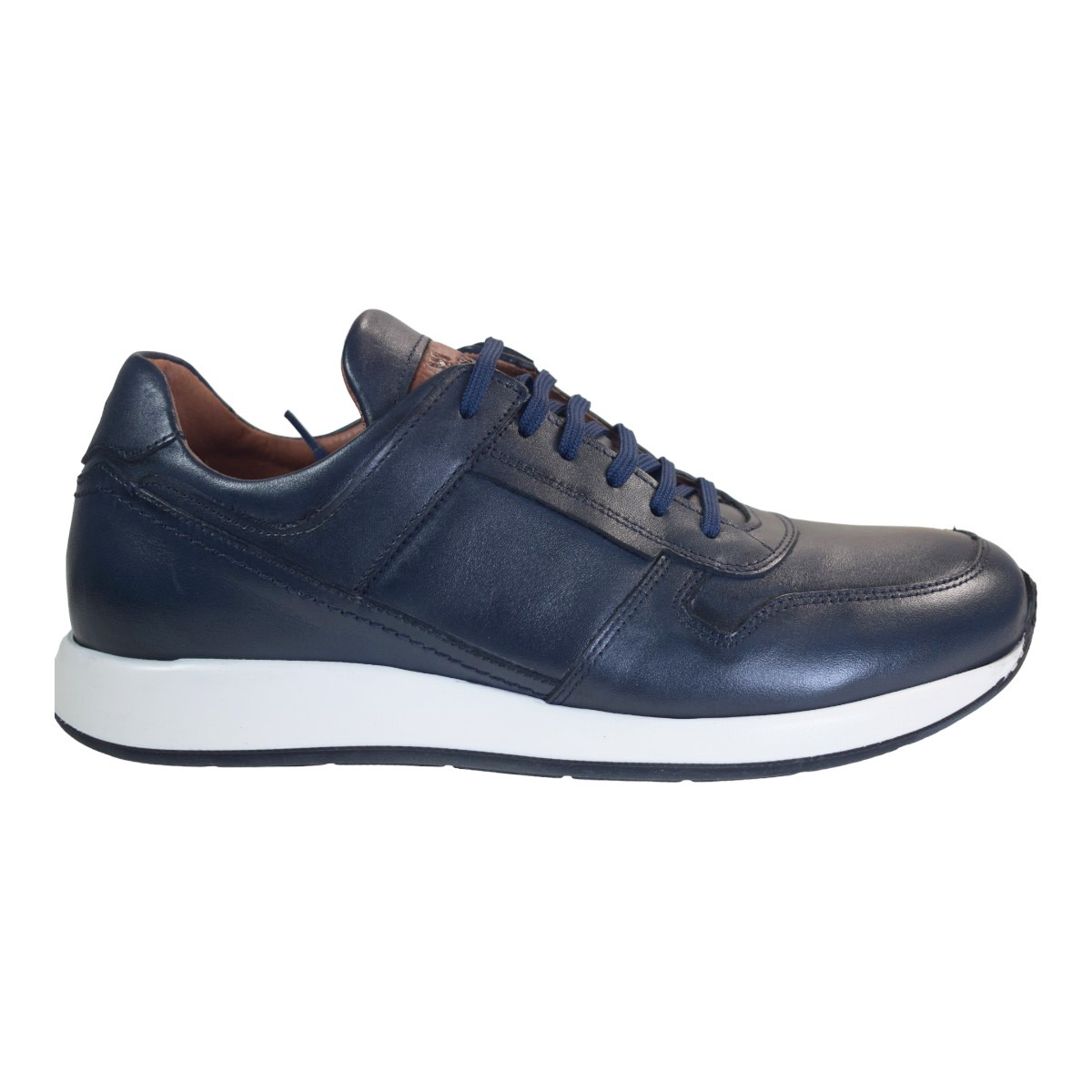 Robinson Ανδρικά Παπούτσια Sneakers 71501 Μπλέ Δέρμα φωτογραφία