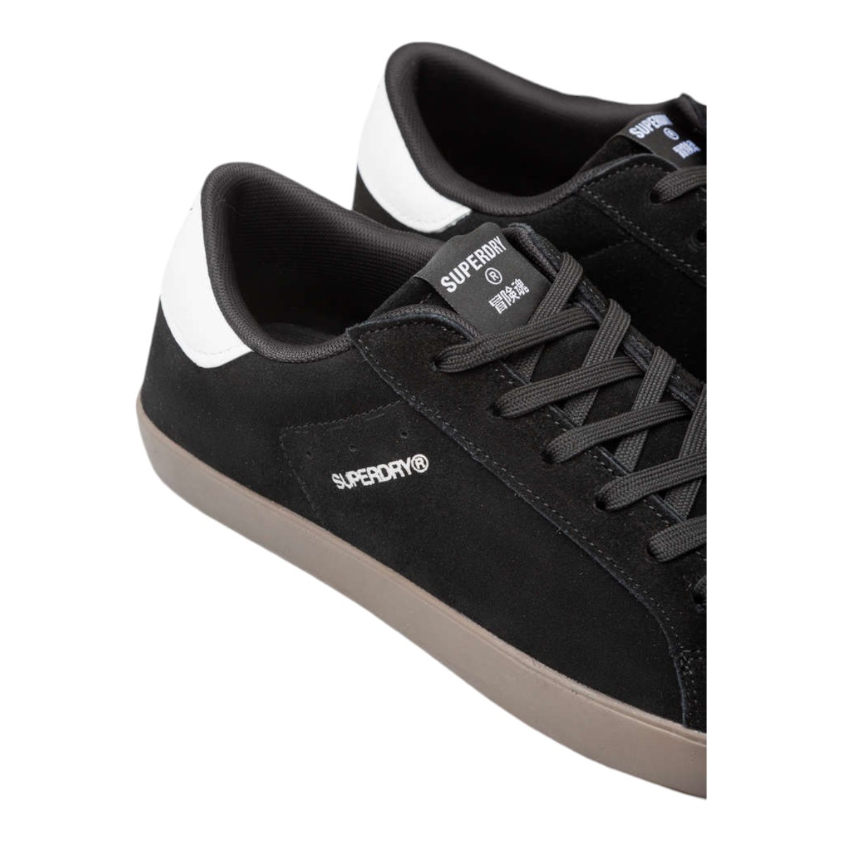 SUPERDRY Ανδρικά Παπούτσια Sneakers Suede SDJSH-SD10A Μαύρο φωτογραφία