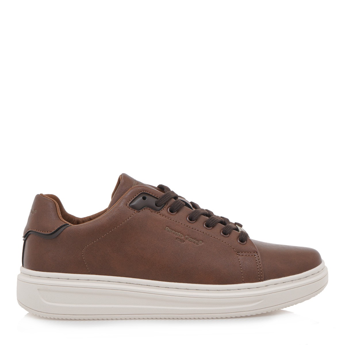 Renato Garini Ανδρικά παπούτσια Sneakers 700-071 Ταμπά-Καφέ T57000712J58 φωτογραφία