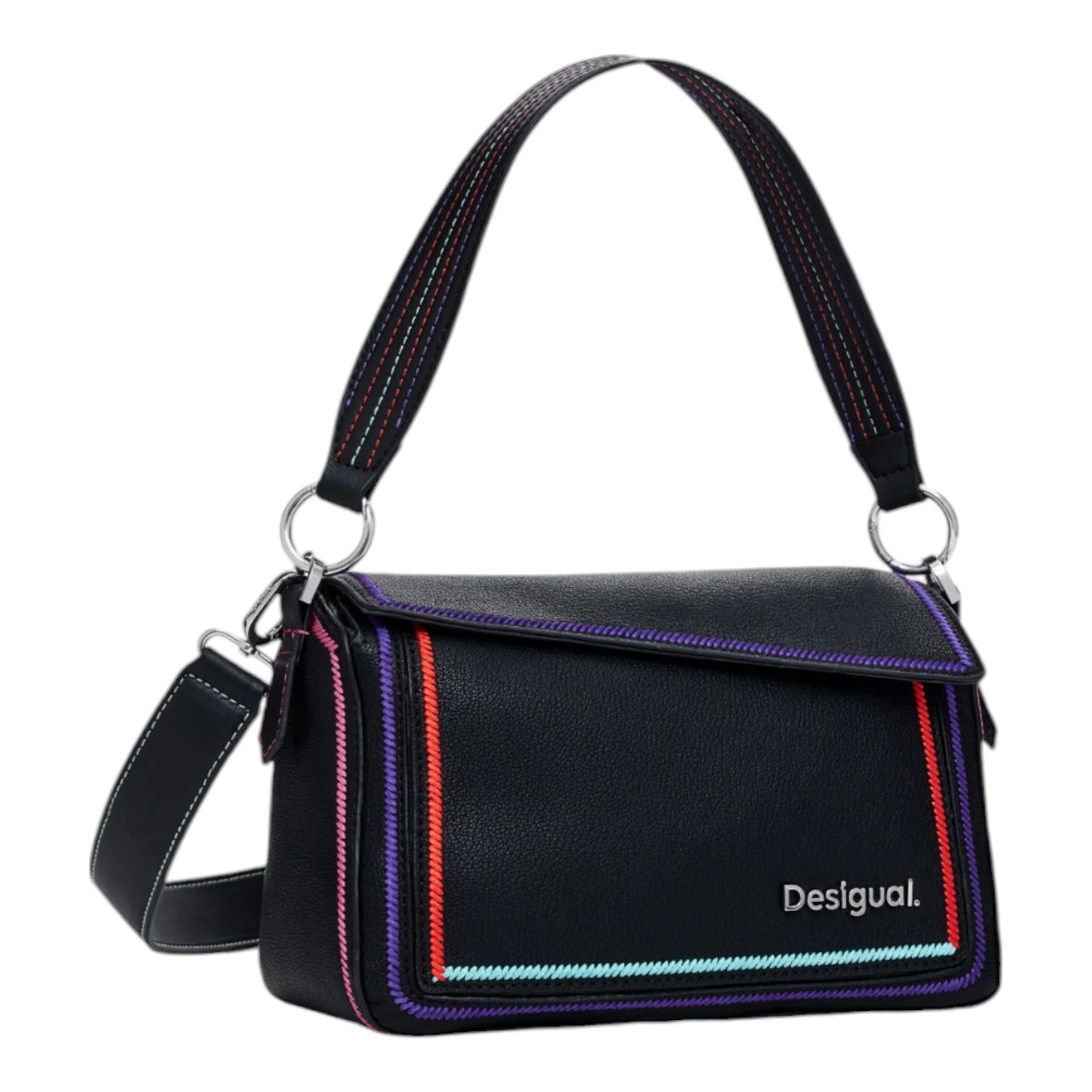 Desigual BOLS CLEO PHUKET Τσάντα Γυναικεία Ωμού-Χιαστί 24WAXPAI-2000 Μαύρο φωτογραφία